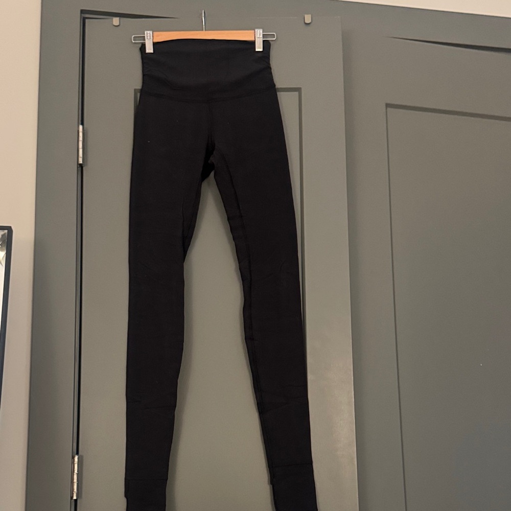 Lululemon Black Stirrup Leggings
